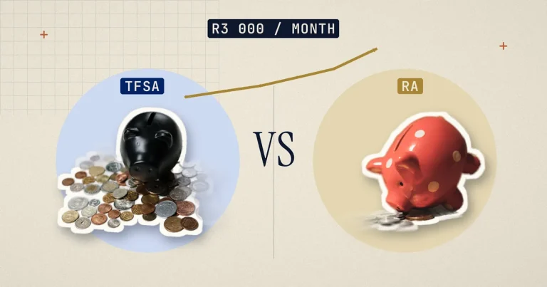 TFSA vs Retirement Annuity: Where Does R3000 Grow Better?